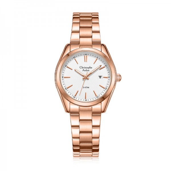 Christophe Arden CA 2001 Rosegold White Lady LDBRGSL